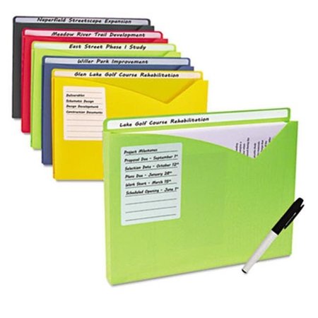 C-LINE PRODUCTS C-Line Products; Inc CLI63160 Folder;Write-On;Poly File 63160